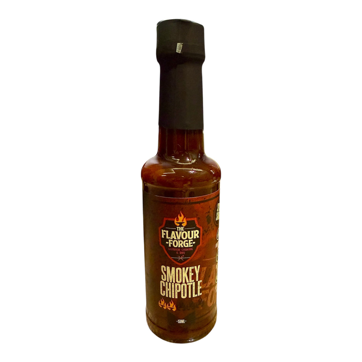 Smokey Chipotle sauce 150ml bottle – front